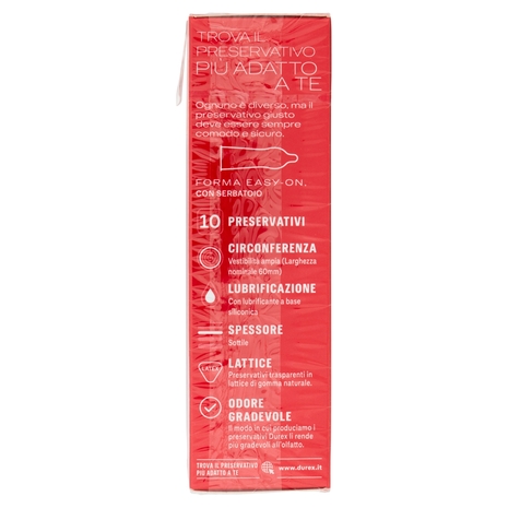 durex Supersottile* XL 10 Preservativi